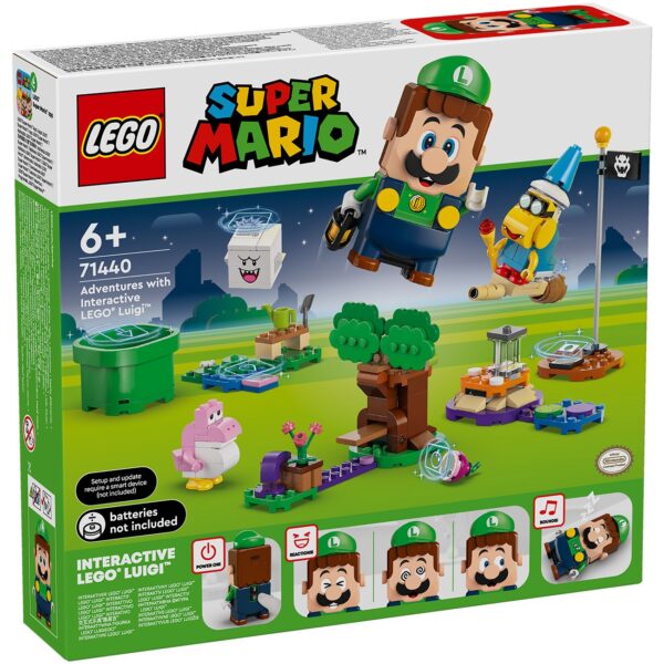 LEGOÂ® Super Mario Eventyr med interaktiv LEGOÂ® Luigiâ¢